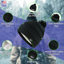 Warmest Fleece Lined Knit Beanie – Extreme Cold Winter Hat