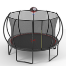 YC 12FT trampoline Pumpkin- Black Red