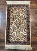 Karastan Rug 2.6 x 4, Karastan Ivory Sarouk