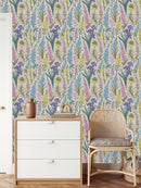 Fashionable Irises Wallpaper Vogue