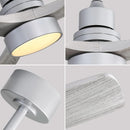 52 Inch Ceiling Fan With Lights Remote Quiet DC Motor