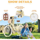 Steel Frame,Multiple Colors, for 10+Years Old Girls Bike,24 inch wheel
