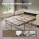Beige 65-Inch Sleeper Sofa Bed, 2-in-1 Convertible