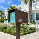 UpTown Box-2.0 in COCONUT - Modern Mailbox