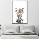 Baby Zebra Canvas