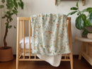 Cute Baby Animals - Vintage Baby Blanket