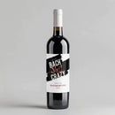 Bach Shit Splash Bachelorette Party Wine Label
