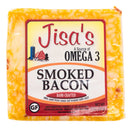 Cheese 6 Piece Sampler | Garlic Pepper, Cheddar, Havarti, Jalapeno, Spinach & Artichoke, Bacon | Jisa's Farmstead Cheese