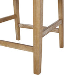 Armga Upholstered 26 Inch Counter Stools Beige Set Of 2