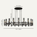 Bahir Candela Chandelier