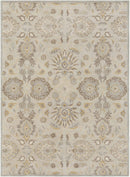 Conesus 1192 Hand Tufted Ivory&Taupe Wool Rug