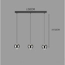 Ball Pendant Light for Living Room with Sleek Modern Design
