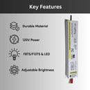 Ballast for Fluorescent Lights 8W or 13W F8T5 or F13T5| 120V Dimmable