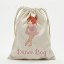 Ballerina Personalized Drawstring Sack
