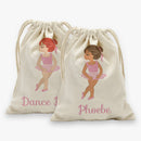 Exclusive Sale | Ballerina Personalized Drawstring Sack