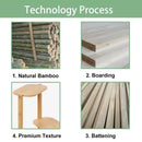 Bamboo 3 Tier Plant Stand Display