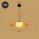 Bamboo Chandelier Rattan Lamp