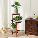 Bamboo Corner Plant Stand Outdoor