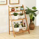 Natural Bamboo Plant Stand