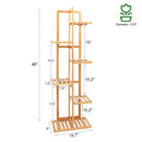 Bamboo Plant Stand 6-Tier Display