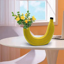 Banana Shape Resin Flower Vase