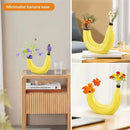 Banana Shape Resin Flower Vase