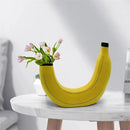 Banana Shape Resin Flower Vase
