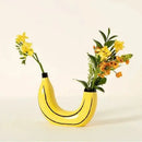 Banana Shape Resin Flower Vase