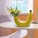 Banana Shape Resin Flower Vase