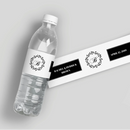 Band Together Wedding Water Bottle Labels