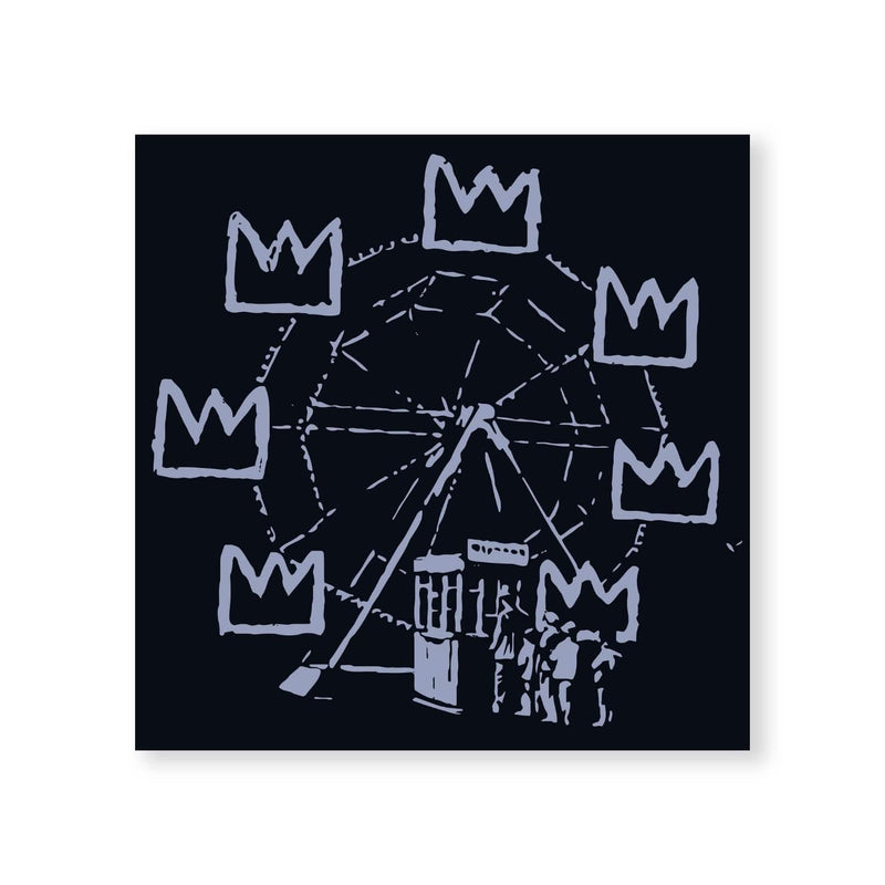 Banksy Basquiat Ferris Wheel Canvas