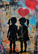 Banksy Canvas Wall Art Decor