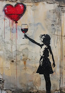 Banksy Canvas Wall Art Decor