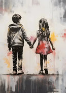 Banksy Canvas Wall Art Decor