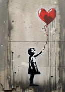 Banksy Canvas Wall Art Decor