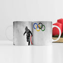 Banksy Olympic Rings Looter Mug