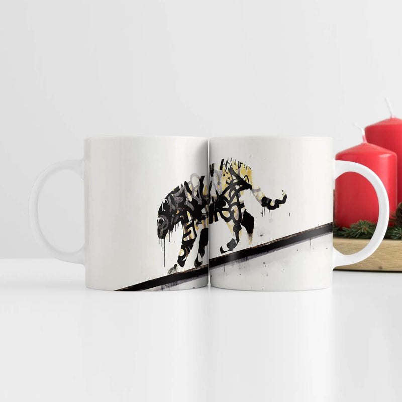 Banksy Tiger Mug