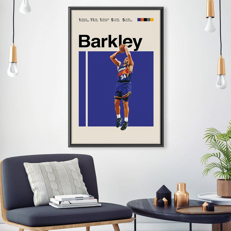 Barkley Stats Canvas