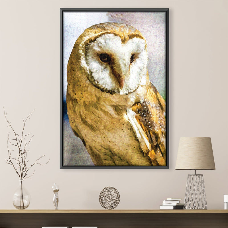 Barn Owl Canvas