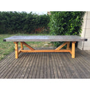 Barocco Valhalla Design Lightweight Concrete Rectangular Dining Table - (W)47" (L)138" (H)29.5"