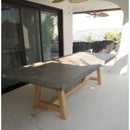 Barocco Valhalla Design Lightweight Concrete Rectangular Dining Table - (W)39" (L)79" (H)29.5"