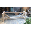 Barocco Valhalla Design Lightweight Concrete Rectangular Dining Table - (W)39" (L)102" (H)29.5"