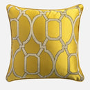 Baroque floral olive & gold cushion covers living room decor