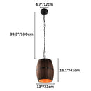 Barrel Pendant Light