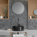Basaltina Honed 1x1 Basalt Mosaics 12x12