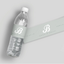 Basic Monogram Water Bottle Labels