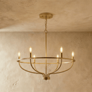 Basit Metal Chandelier