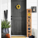 Basketball Home Porch Leaner Welcome Sign