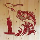 Bass Fishing Sign