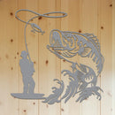 Bass Fishing Sign